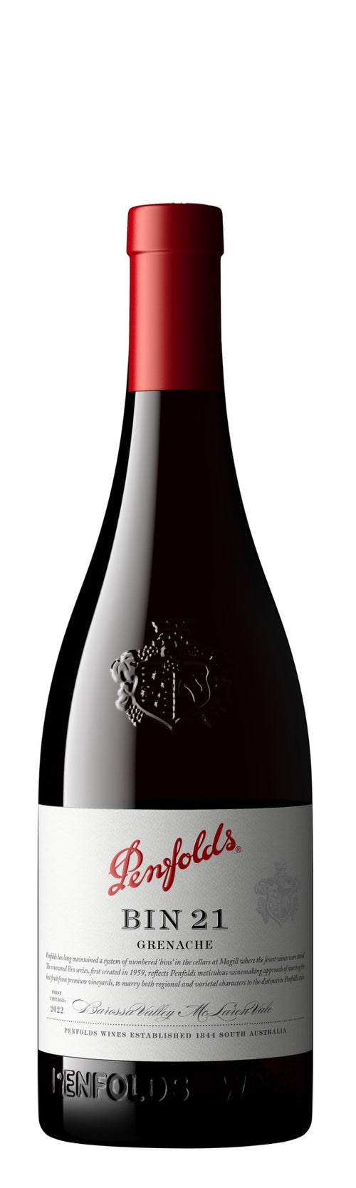 Penfolds Bin 21 Grenache bottle shot